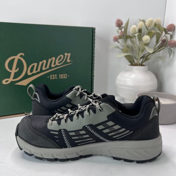 Danner Run Time 3" ESD Composite Toe Sneaker Green/Black 12374 Women 7M NWB - Picture 8 of 10